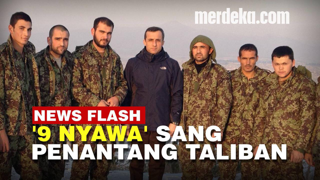 VIDEO: Amrullah Saleh, Sang Penantang Taliban Dengan '9 Nyawa