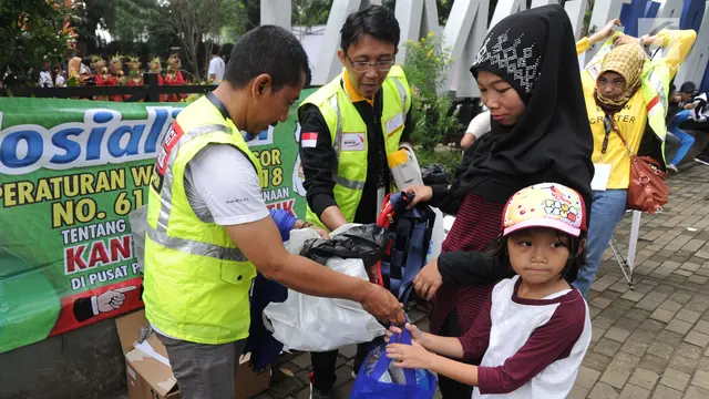 Wali Kota Bogor Sosialisasikan Pengurangan Kantong Plastik