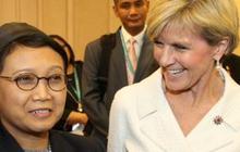 Hubungan membaik, Menlu Retno temui Menlu Australia Julie Bishop
