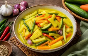Resep Acar Kuning Tanpa Kemiri yang Gurih, Segar dan Mudah Dibuat di Rumah