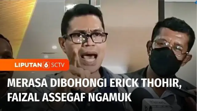 VIDEO: Gak Dilaporkan Erick Thohir, Aktivis 98, Faizal Assegaf Ngamuk di Bareskrim Polri