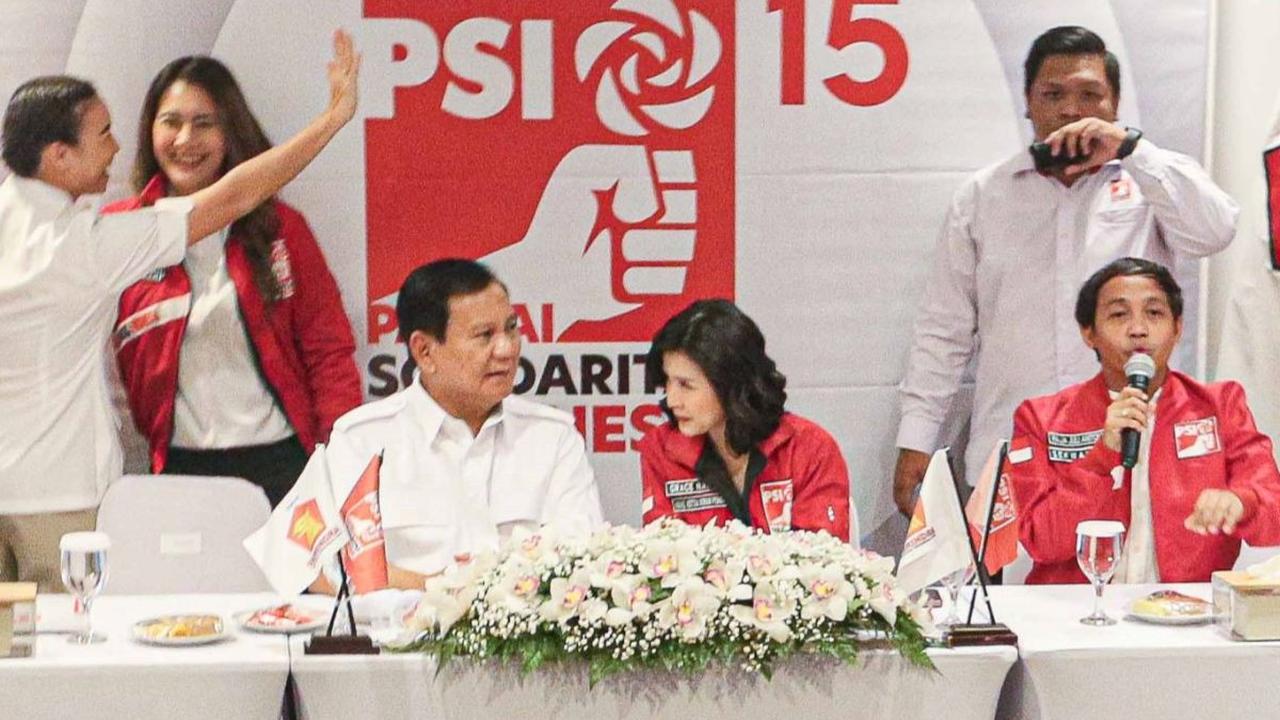 "Ya, DPP PSI akan menerima kunjungan Pak Prabowo sore ini pukul 17.00 WIB,"