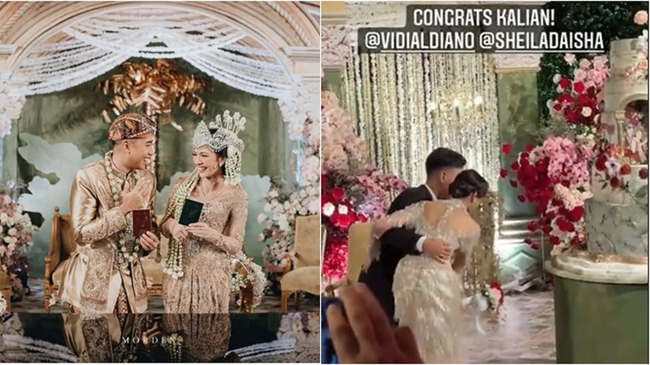 7 Momen Kocak di Rangkaian Pernikahan Vidi Aldiano dan Sheila Dara, Penuh Tawa