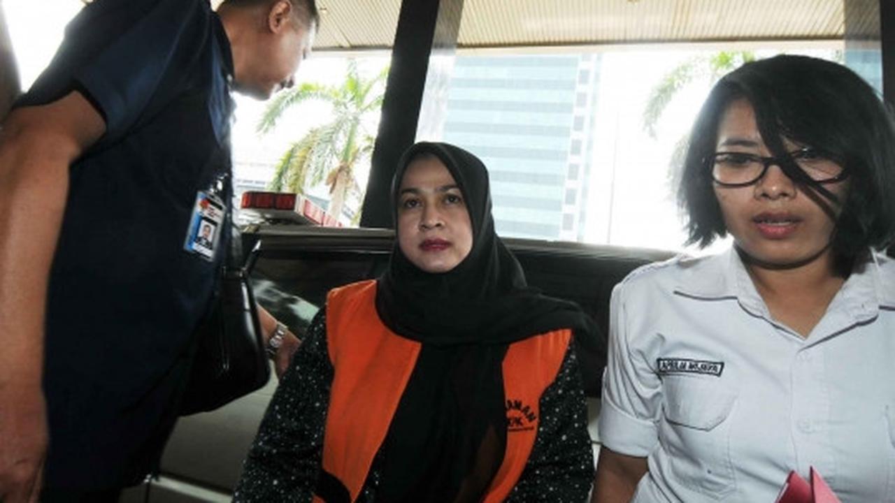 Istri muda Gubernur Gatot Pujo Nugroho kembali diperiksa KPK