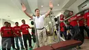 Chairman of EIM ASEAN Chapter Benedict Tan saat memberikan pelatihan kepada sejumlah dokter di Senayan, Jakarta, Kamis (26/11/2015). EIM mendorong para dokter untuk menjadikan olahraga sebagai resep untuk pasien. (Liputan6.com/Immanuel Antonius)