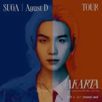 SUGA akan konser di Jakarta pada 26-28 Mei 2023. (Foto: ist)