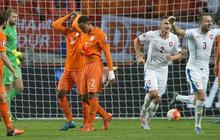 Dipecundangi Ceko, Belanda gagal lolos Piala Euro 2016