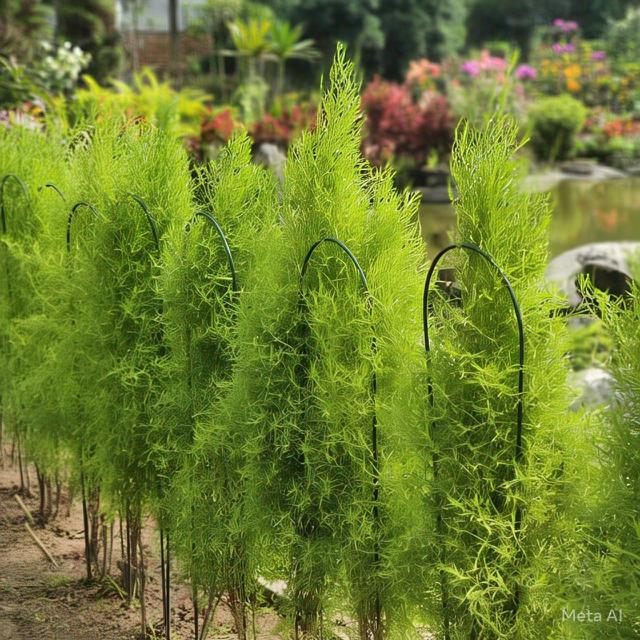 pagar tanaman. Ilustrasi by Meta AI