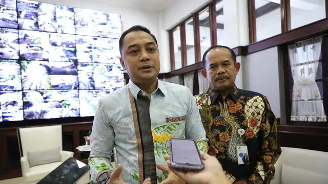 Wali Kota Surabaya Eri Cahyadi. (Dian Kurniawan/Liputan6.com)