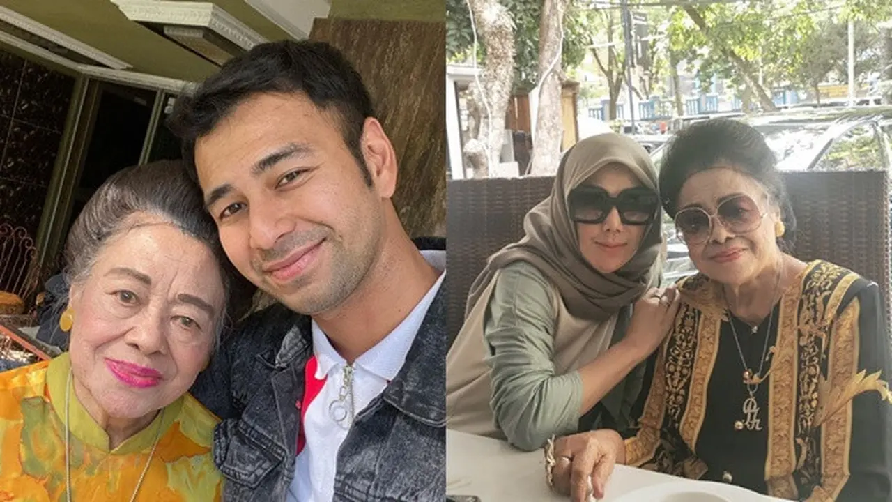 Bergaya Glamor, Ini 6 Potret Mamih Popon Nenek Raffi Ahmad