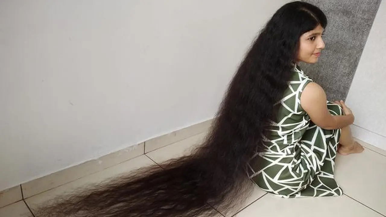 Kenalkan Nilanshi, Rapunzel di Dunia Nyata yang Punya Rambut hingga 2 Meter