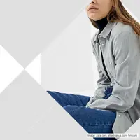 Kemeja dan jeans yang trendi. (Image: zara.com, stradivarius.com, hm.com. DI: Muhammad Iqbal Nurfajri)