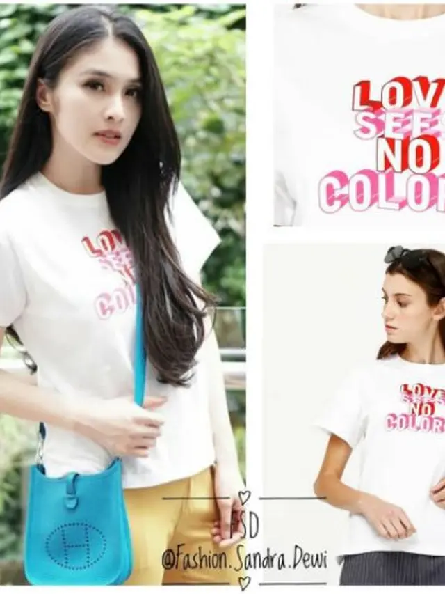 Tak Selalu Mewah, Ini 6 Fashion Item Sandra Dewi di Bawah Rp 500 Ribu