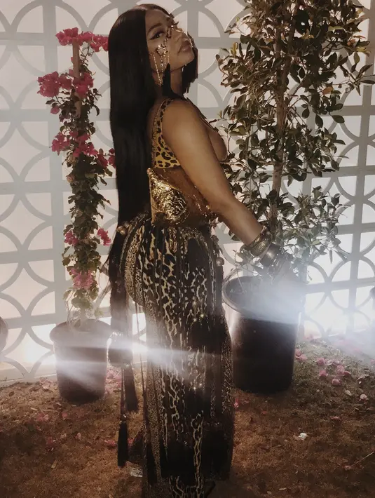 Saat itulah Nicki Minaj mengatakan bahwa Safaree Samuel adalah seorang pembohong. (instagram/nickiminaj)