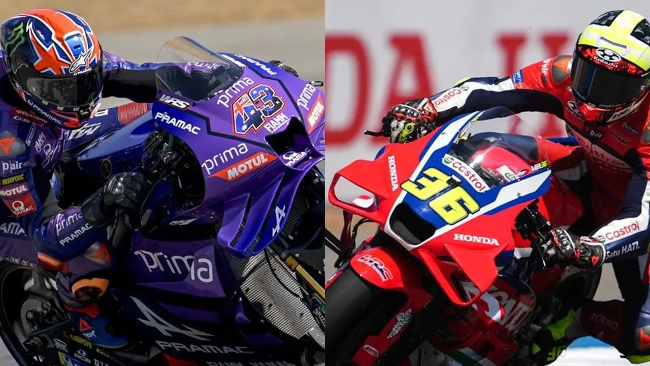 Jack Miller dan Joan Mir (c) Pramac Racing, Honda Racing Corporation