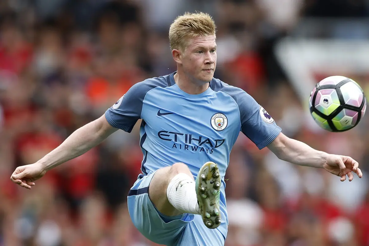 Gelandang Manchester City Kevin de Bruyne (Reuters)