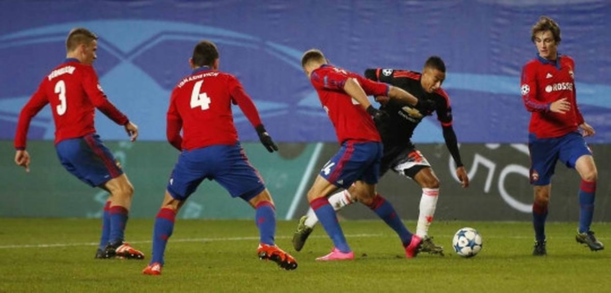 CSKA Moscow tahan imbang Manchester United 1-1