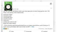 Penelusuran klaim sniper ditempatkan di atas gedung di Mataram dengan target tembakan acak.