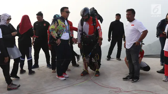 Menpora Tinjau Kesiapan Venue dan Atlet Paralayang Indonesia