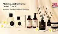 Rayakan Indonesia Lewat Wewangian, Secret Garden Hadir di Shopee 17.8 Festival Pilih Lokal