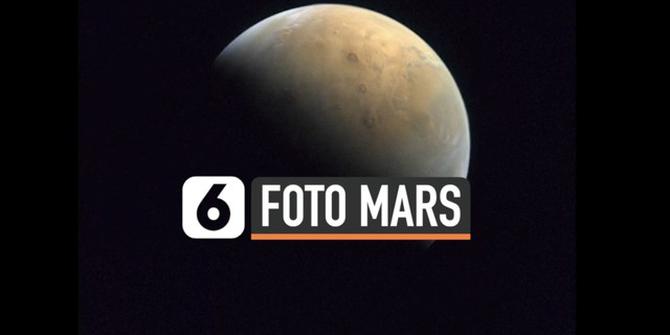VIDEO: Foto Pertama Planet Mars dari Pesawat Ruang Angkasa Uni Emirat Arab
