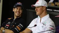 Vettel Sebut Rekor Schumacher Terlalu Jauh untuk Dikejar