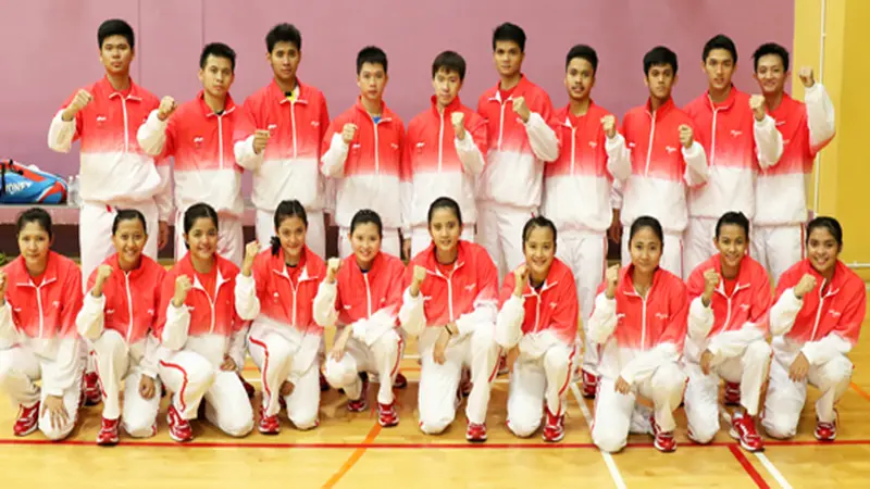 Tim Bulutangkis Indonesia di SEA Games 2015