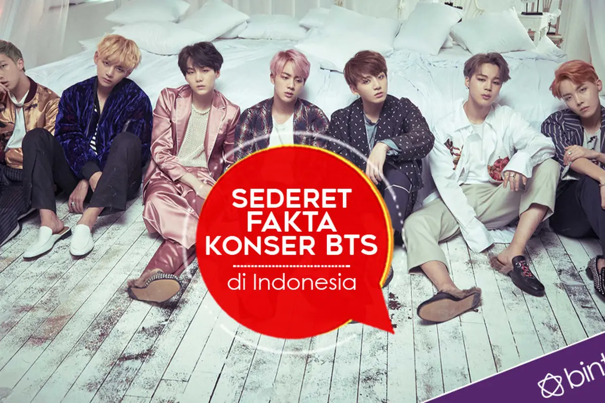 [Bintang] Sederet Fakta Konser BTS di Indonesia 