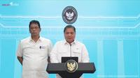 Menteri Koordinator Bidang Perekonomian, Airlangga Hartarto di Istana Kepresidenan, Jakarta, Senin (15/9/2025). Menko Airlangga menjelaskan mengenai program Paket Ekonomi 2025. (Liputan6.com/Arief)
