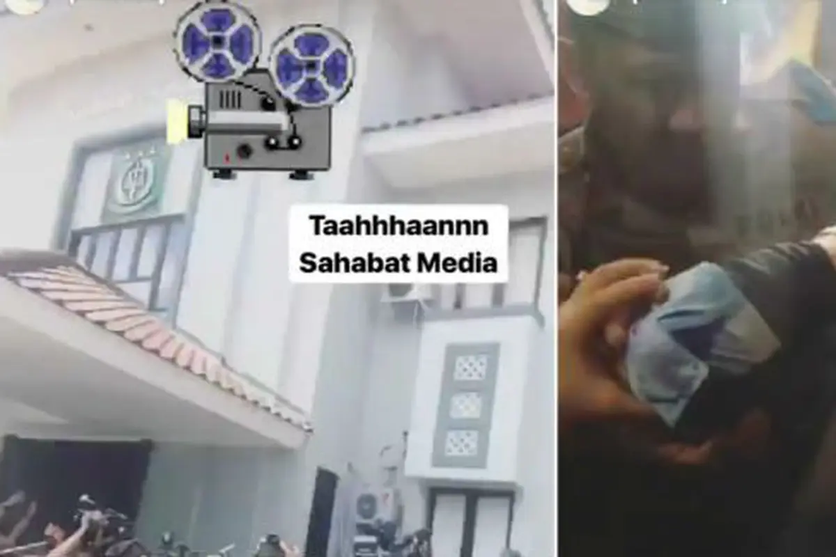 Syahrini di Pengadilan Negeri Depok/Instastory