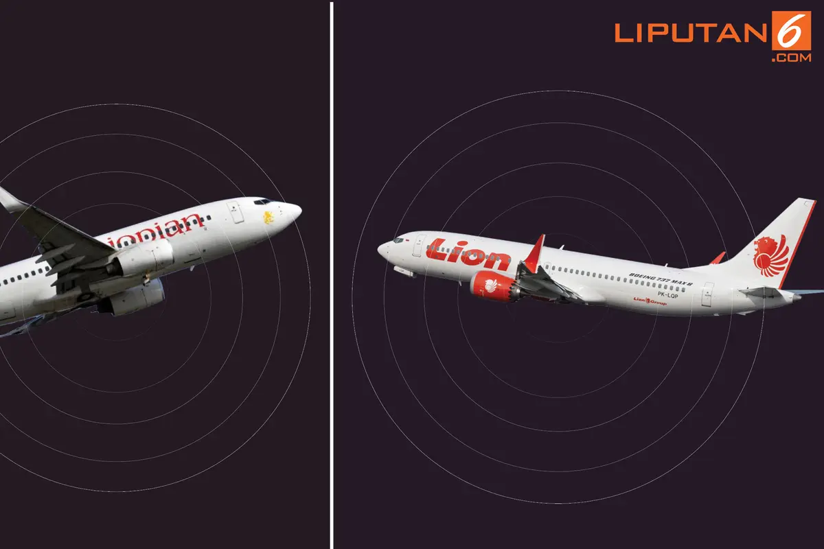 Banner Ethiopian Airlines dan Lion Air