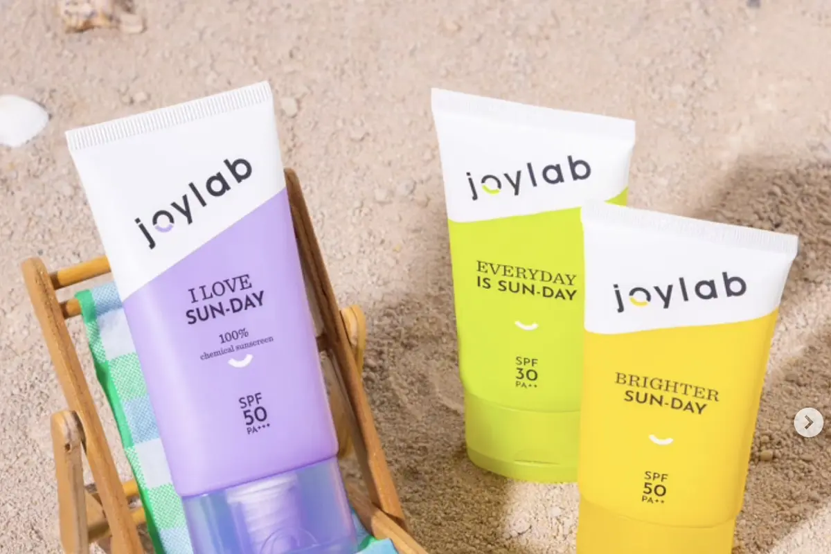 I Love Sun-Day chemical sunscreen joylab