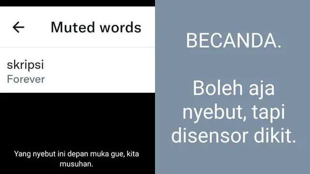6 Chat Netizen Sensor Kata Skripsi Ini Jadinya Bikin Tepuk Jidat