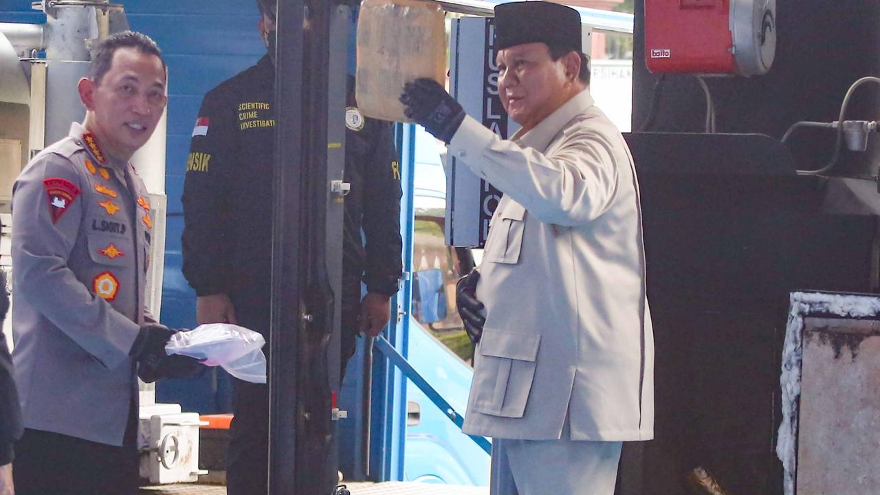 FOTO: Prabowo Musnahkan Narkoba Rp 29 Triliun,