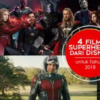 Berikut 4 film superhero dari Disney untuk tahun 2018. (Foto: Screenrant, Di: Nurman Abdul Hakim/Bintang.com)