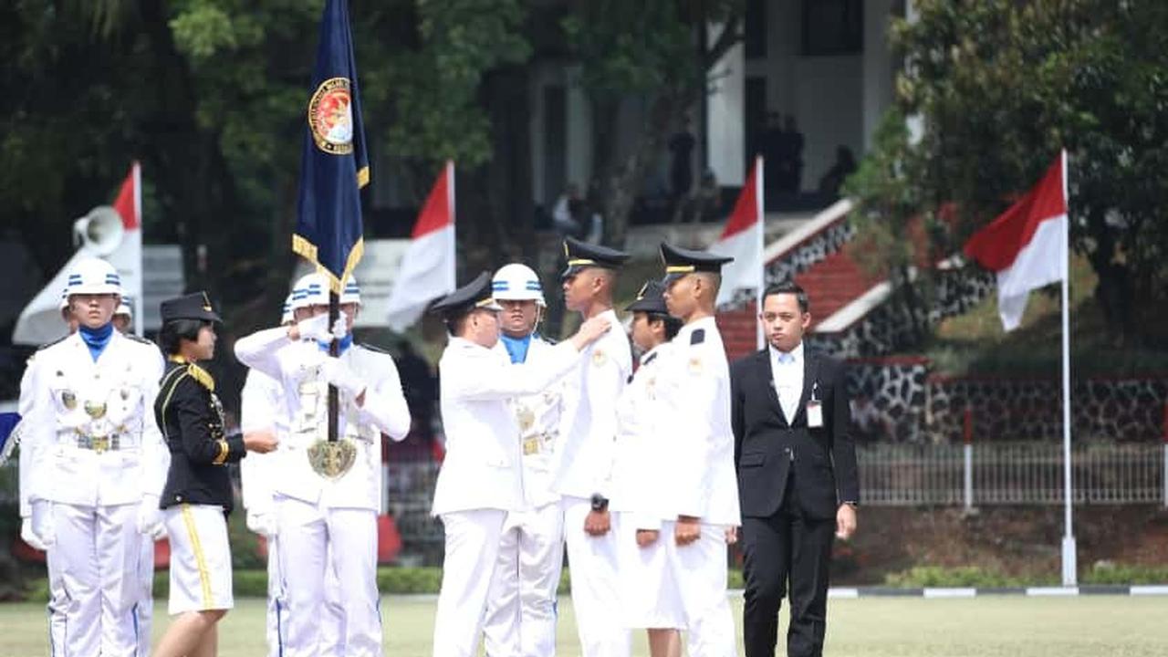 Wamendagri Akhmad Wiyagus Pimpin Upacara Pengukuhan Praja Pratama IPDN Angkatan XXXVI