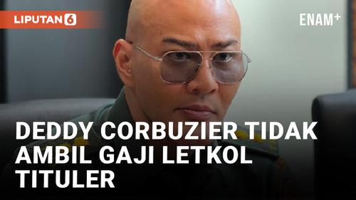 VIDEO: Deddy Corbuzier Tegaskan Tidak Akan Ambil Gaji dan Tunjangan Letkol Tituler TNI