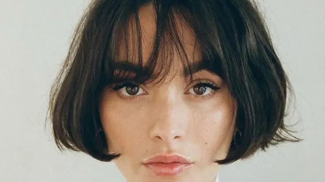 Micro Bangs with See Through Bangs