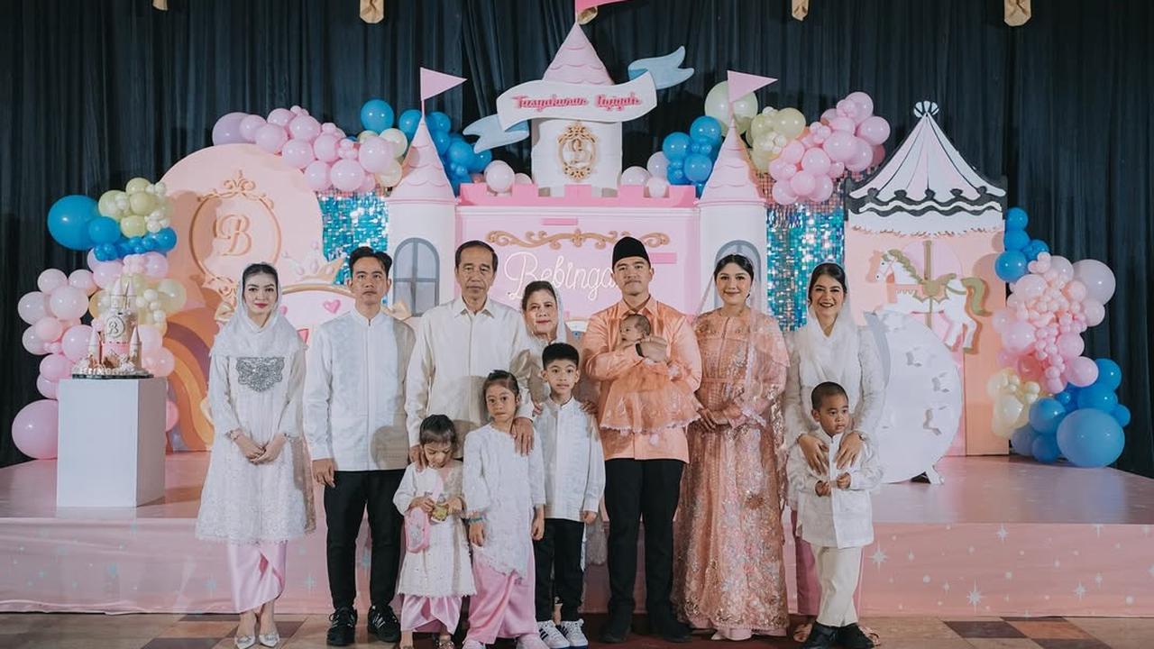 Potret Aqiqah Bebingah Sekaligus Ulang Tahun Kaesang Pangarep