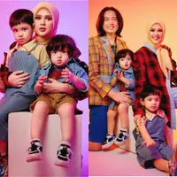 Keluarga Cut Meyriska dan Roger Danuarta Lakukan Pemotretan. [@cutratumeyriska]