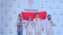 Iqbal/Arista sukses menyumbangkan medali emas ke-47 bagi Indonesia. Ini juga merupakan medali emas keempat bagi tim menembak Indonesia. (Bola.com/Bagaskara Lazuardi)