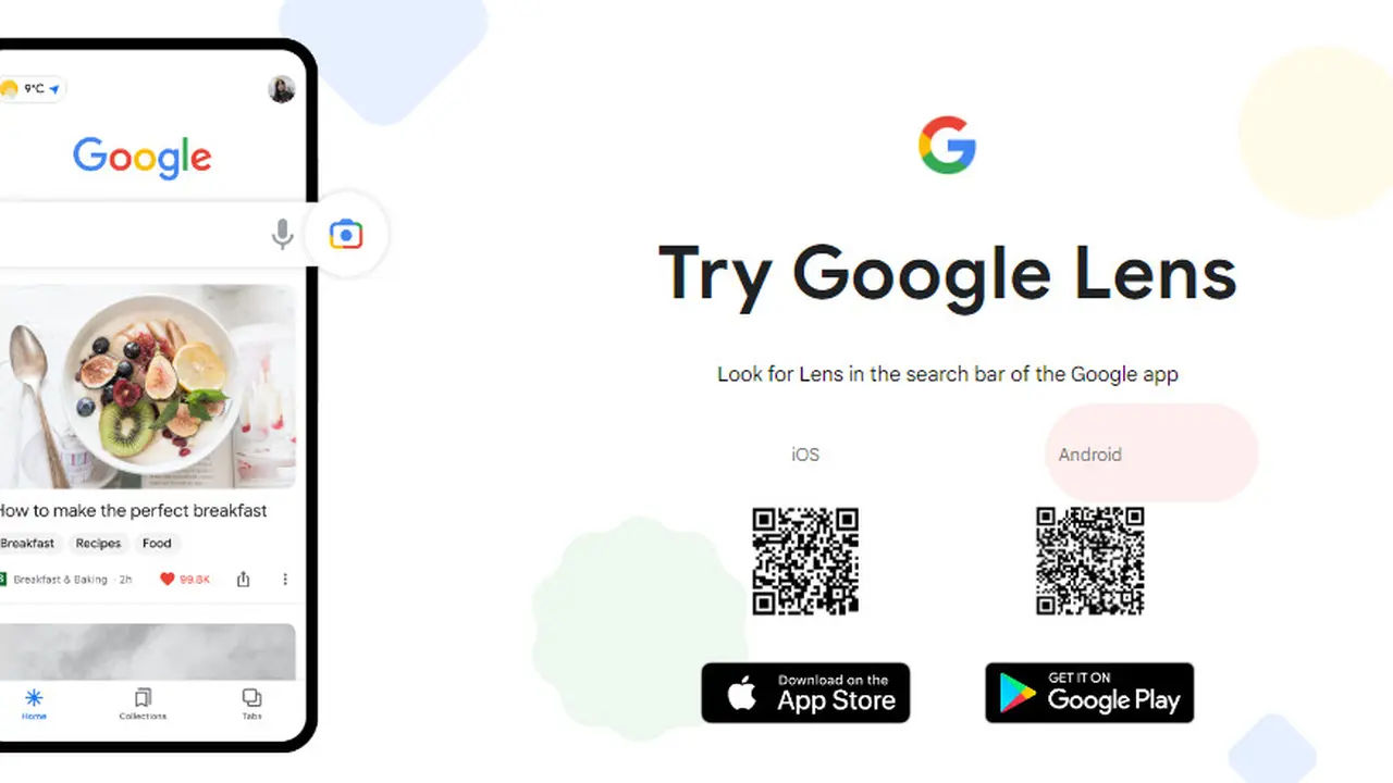 Screenshot Website Google Lens