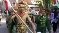 Kemeriahan Pawai Ketupat Gabungan Usai Lebaran di Solo