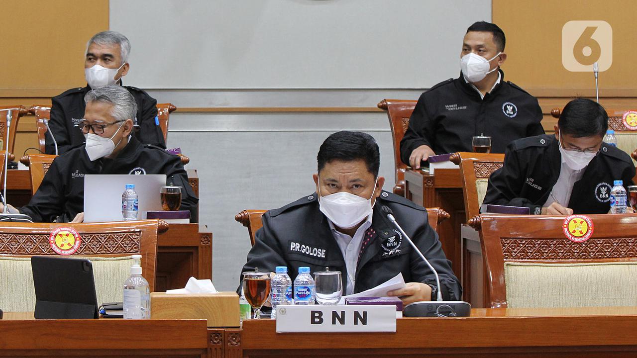 Raker Kepala BNN dengan Komisi III DPR