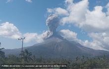 Gunung Lewotobi Laki-Laki Bergejolak, Alami 2 Kali Erupsi Dahsyat