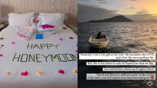 Senyum Bahagia Kevin Sanjaya dan Valencia Tanoesoedibjo Saat Bulan Madu di Labuan Bajo