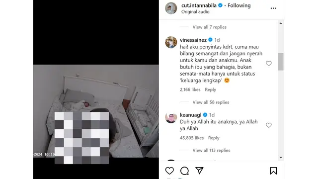 Rekaman Dugaan KDRT Cut Intan Nabila