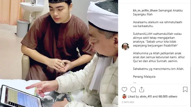 Ustaz Arifin Ilham (Foto: Instagram/@kh_m_arifin_ilham)