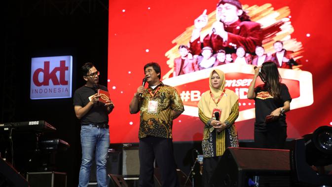 Kampanye Kesehatan Reproduksi di Konser #BeraniDekat, Didi Kempot Beri Pesan