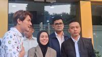 Lesti Kejora diperiksa terkait dugaan pelanggaran hak cipta yang dilaporkan Yoni Dores. (M Altaf Jauhar/ Liputan6.com)